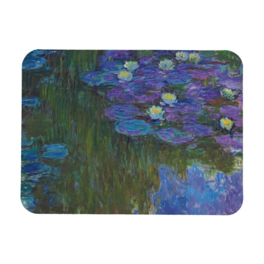 Nymphéas en fleur | 1914-17 magnet (Horizontal)