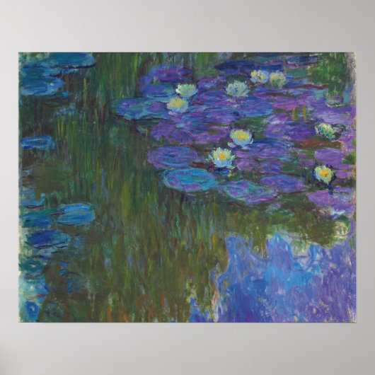 Nymphéas en fleur | 1914-17 poster (Vorne)