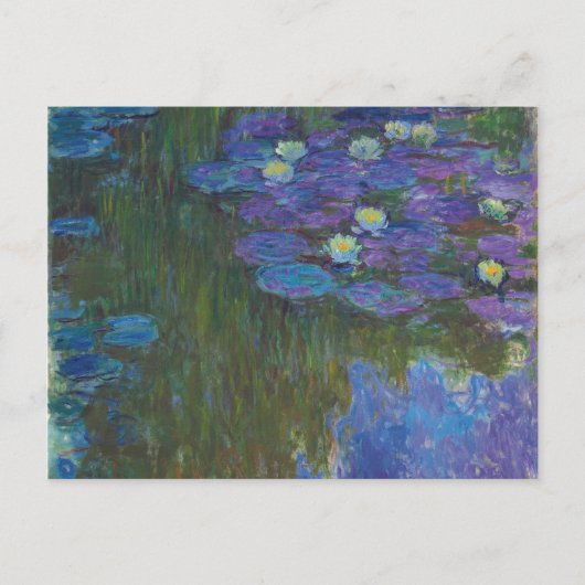 Nymphéas en fleur | 1914-17 postkarte (Vorderseite)