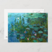 Nympheas Postkarte (Vorne/Hinten)