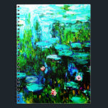 Nympheas Water Lilien Monet Foto Binder Notizblock<br><div class="desc">Nympheas Water Lilien Monet Foto Binder</div>