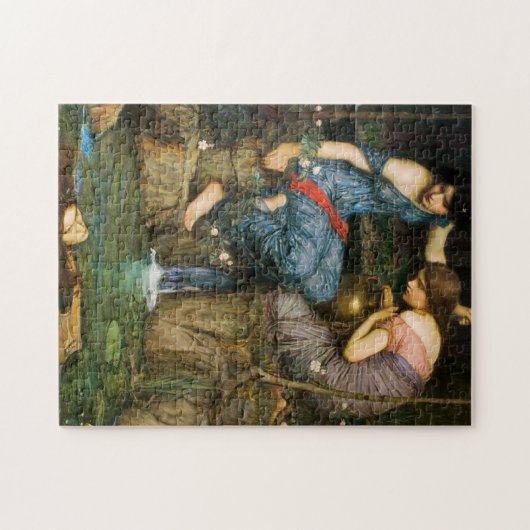 Nymphen, die den Kopf von Orpheus-Puzzlespiel Puzzle (Horizontal)