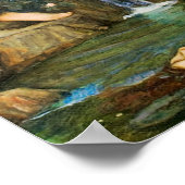 Nymphen finden den Leiter des Orpheus Poster (Ecke)