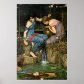 Nymphen Finding the Head of Orpheus - 1900 Poster (Vorne)