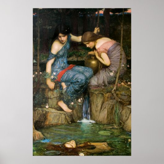 Nymphen Finding the Head of Orpheus - 1900 Poster (Vorne)