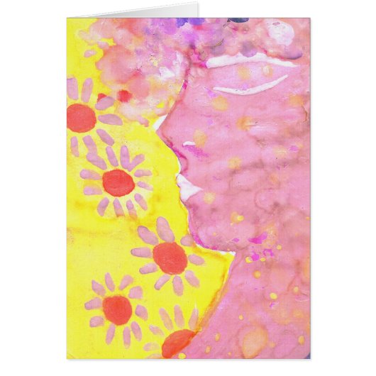 Nymphen Folk Art von AnyaC BLANK Stationary (Vorne)