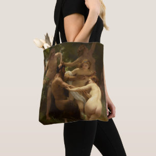 Nymphen und Satyr durch William-Adolphe Bouguereau Tasche