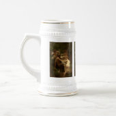 Nymphen und Satyr von William-Adolphe Bouguereau Bierglas (Links)