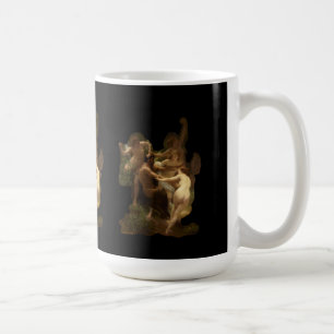 Nymphen und Satyr von William-Adolphe Bouguereau Kaffeetasse
