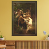 Nymphen und Satyr von William-Adolphe Bouguereau Leinwanddruck (Insitu (Wohnzimmer))