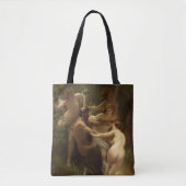 Nymphen und Satyr von William-Adolphe Bouguereau Tasche (Vorderseite)