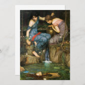 Nymphen zur Suche nach dem Leiter der Orpheus-Einl Einladung (Vorne/Hinten)