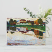 Nymphenburg von Wassily Kandinsky Dankeskarte (Stehend Vorderseite)