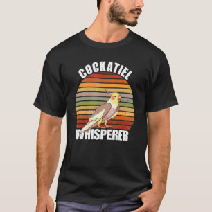 Nymphensittich-Flüsterer Vintage Retro Haustier Vo T-Shirt