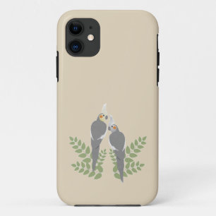 Nymphensittich-Paar iPhone 11 Hülle