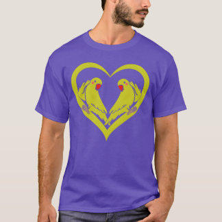 Nymphensittich-Vogel-Liebhaber-Papageien-Vogel-Lie T-Shirt