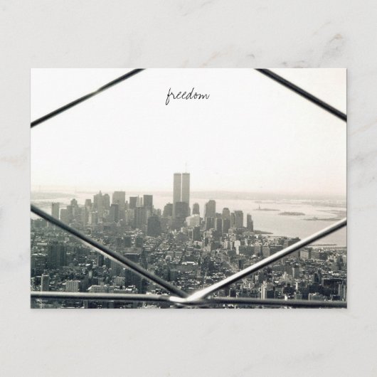 Nymphfreiheit Postkarte (Vorderseite)
