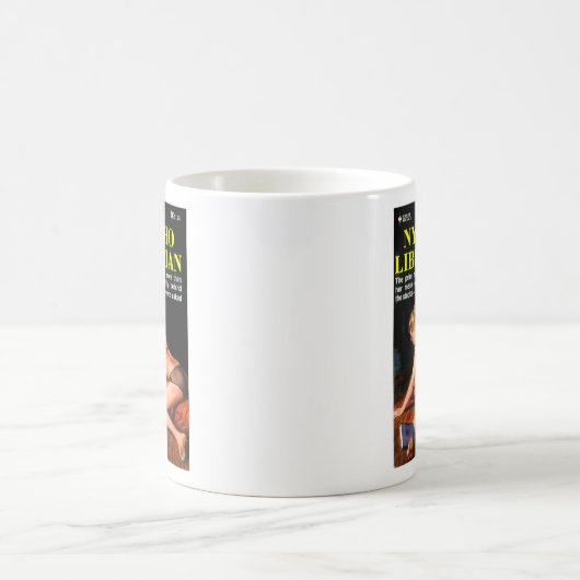 Nympho Librarian Kaffeetasse (Mittel)