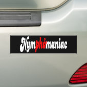 Nymphomanisch Autoaufkleber (Auf Auto)