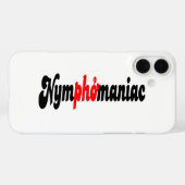 Nymphomanisch Case-Mate iPhone Hülle (Rückseite (Horizontal))