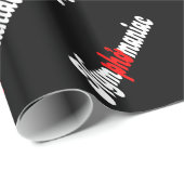 Nymphomanisch Geschenkpapier (Rolleneckpunkt)