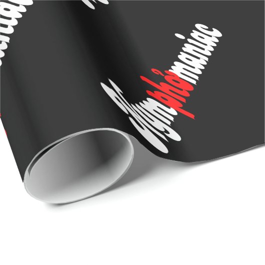 Nymphomanisch Geschenkpapier (Rolleneckpunkt)