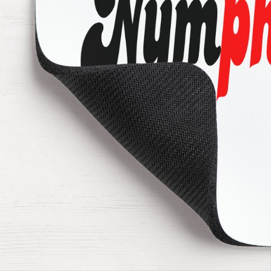 Nymphomanisch Mousepad (Ecke)