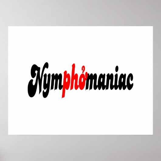 Nymphomanisch Poster (Vorne)