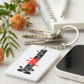 Nymphomanisch Schlüsselanhänger (Vorderseite rechts)