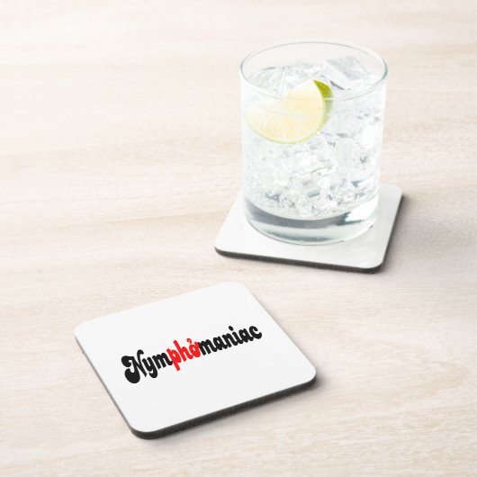 Nymphomanisch Untersetzer (Rechte Seite)