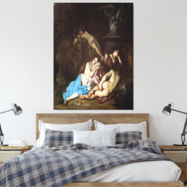 Nymphs by a Fountain (early 1650s) Leinwanddruck