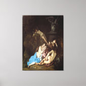 Nymphs by a Fountain (early 1650s) Leinwanddruck (Vorderseite)