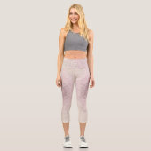 "Nymph's thigh" Mandala Capri Leggings (Vorderseite)