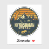 Nynäshamn, Schweden, Schweden Aufkleber (Blatt)