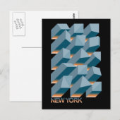 NYNY Broadway Post Card Postkarte (Vorne/Hinten)