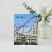 Nyny Vegas Untersetzer Postkarte (Stehend Vorderseite)