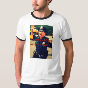 NYPD erklärt Polizei Accountabillity. T-Shirt