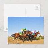 Nyquist Pa. Derby Postkarte (Vorne/Hinten)