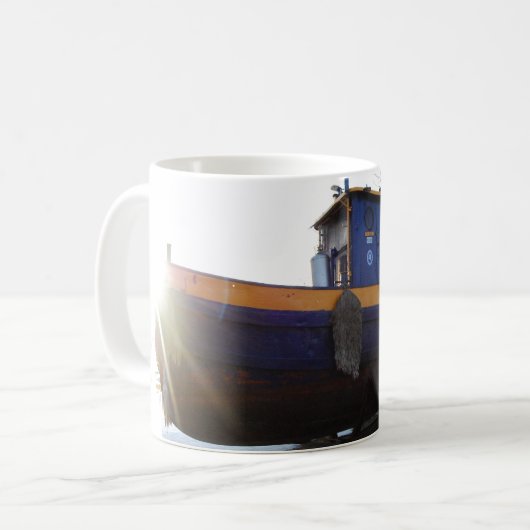 NYS Schlepperboot auf einer Tasse (Vorderseite Links)