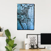 Nyse Sketch 2 Poster (Heimbüro)