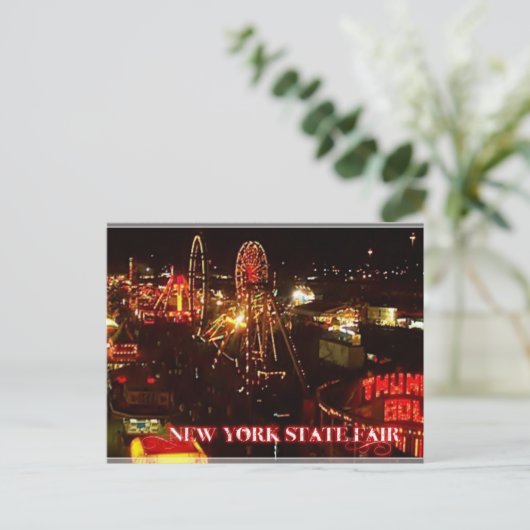 nysfair postkarte (Stehend Vorderseite)