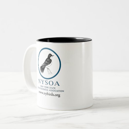 NYSOA Zweifarbige Tasse (Vorderseite Links)