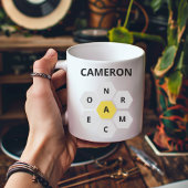 Nyt-Buchstabierbiene, Personalisierte Namenssprach Kaffeetasse