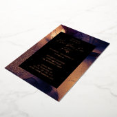 Nyte Glow Silvester Party Folieneinladung (Gedreht)