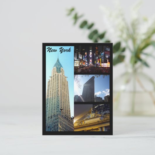 Nytszenen Postkarte (Stehend Vorderseite)