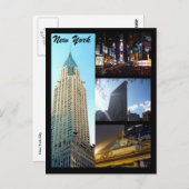 Nytszenen Postkarte (Vorne/Hinten)