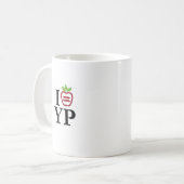 NYULYP Logo-Tasse Kaffeetasse (Vorderseite Links)