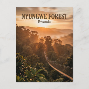 Nyungwe-Wald, Rusizi, Westprovinz Postkarte