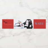 Nyx Arts Water Wasserflaschenetikett (Einzelnes Label)