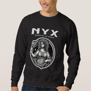Nyx griechische Göttin der nächtlichen griechische Sweatshirt